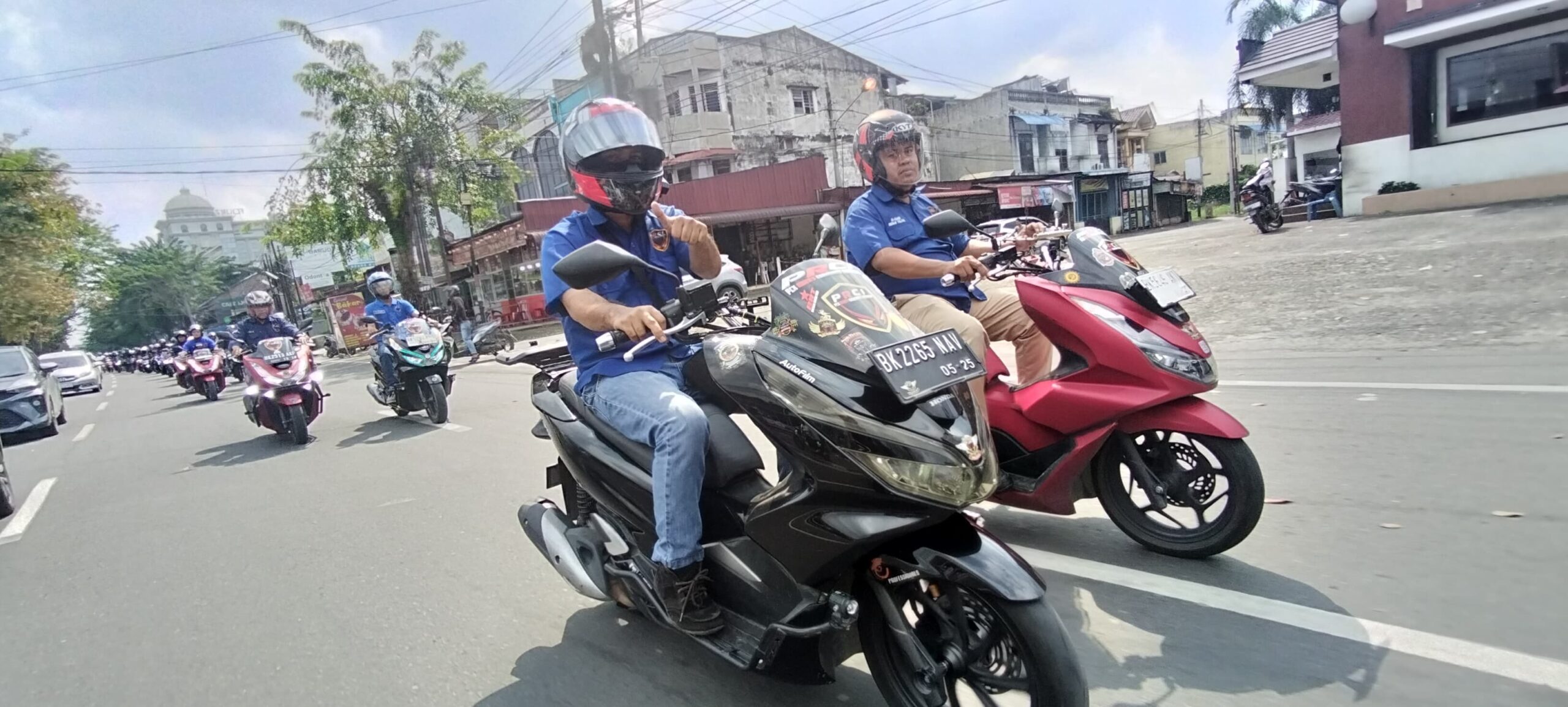 Komunitas Pecinta Big Scooter Sambut New Honda PCX160