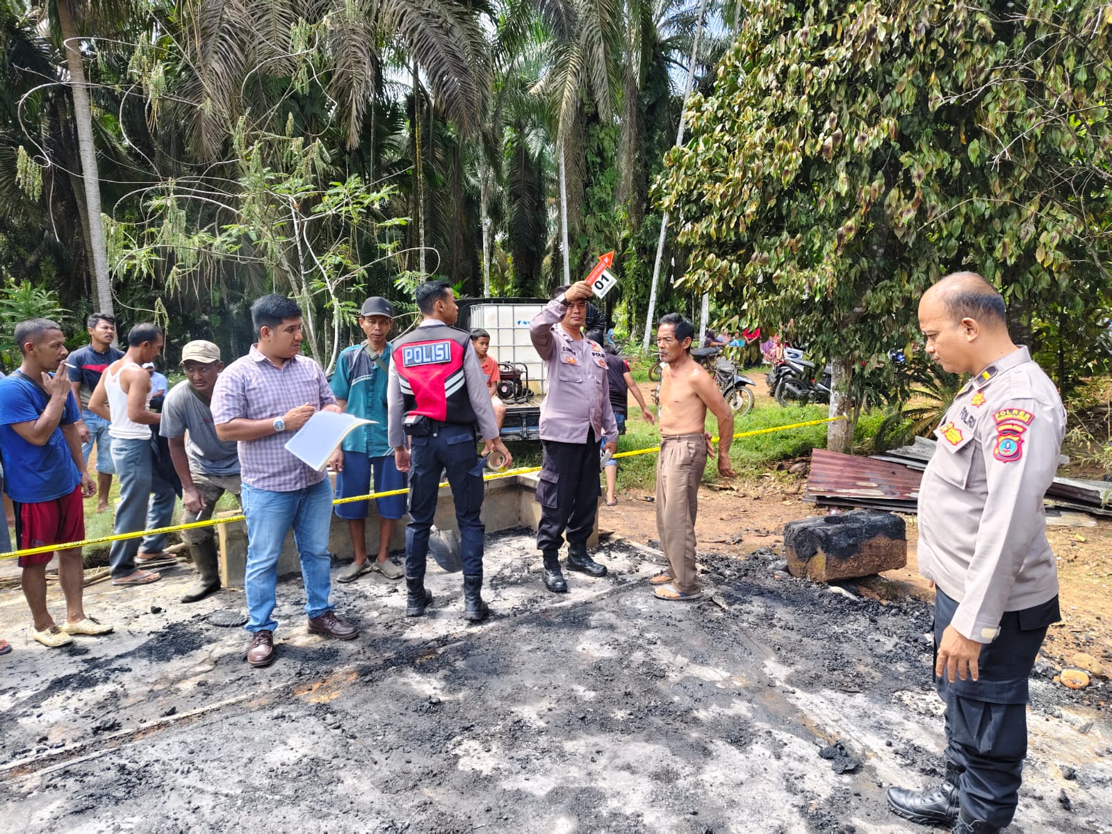 Rumah Dan Bengkel Sepeda Motor Ludes Terbakar Di Palas