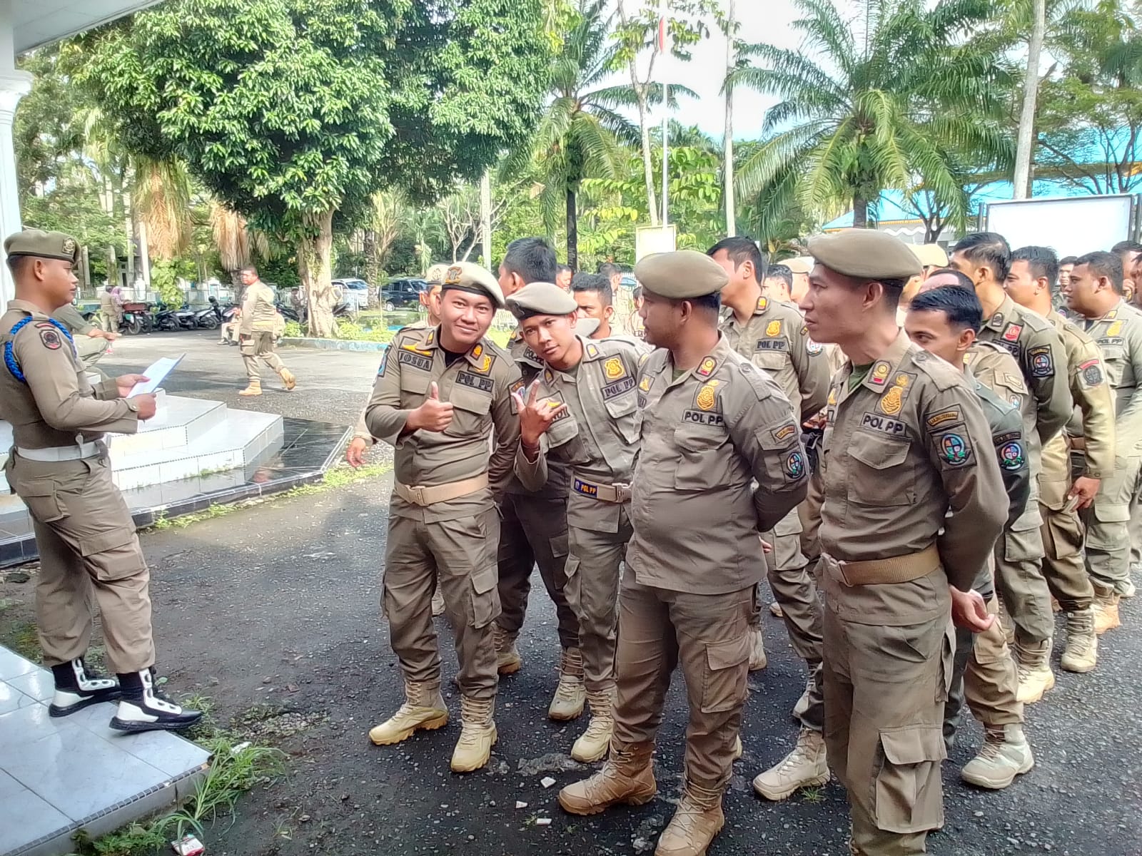 Ratusan Satpol PP Deliserdang Tes Urine, 11 Tes Susulan