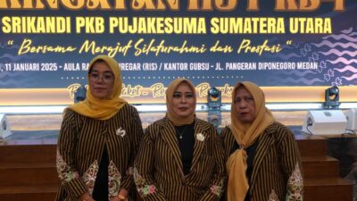 Milad Perdana Srikandi Pujakesuma Sumut 2025 Refleksikan Diri "Bersama Merajut Silaturahmi Dan Prestasi"