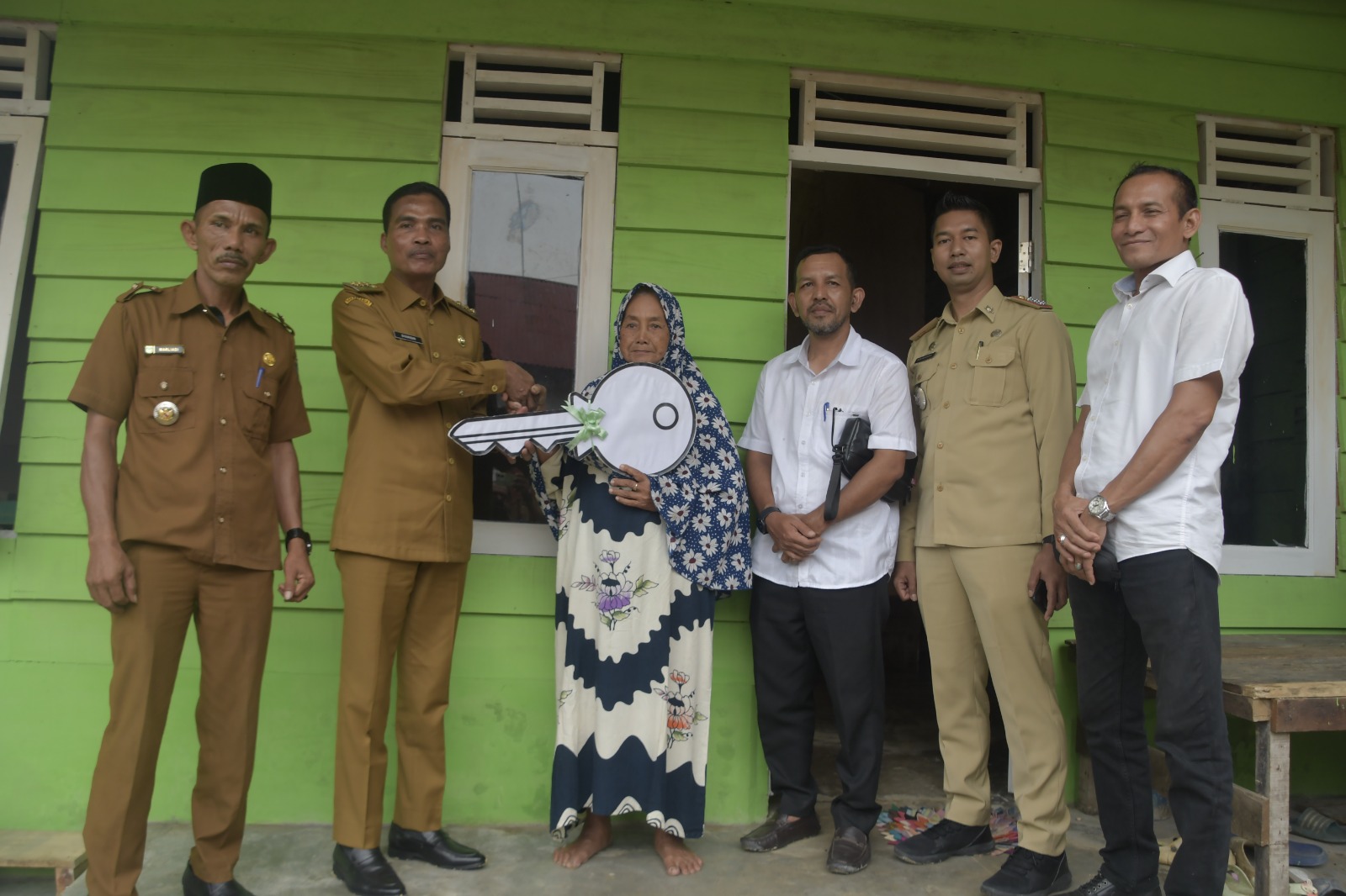 Tiga Warga Langsa Terima Rumah Bantuan Baitul Mal