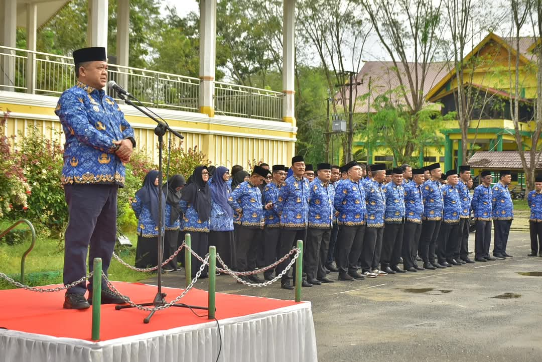 Apel Refleksi 2024, Pj Bupati Aceh Tamiang Paparkan Pencapaian