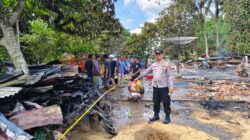 Rumah Dan Bengkel Sepeda Motor Ludes Terbakar Di Palas