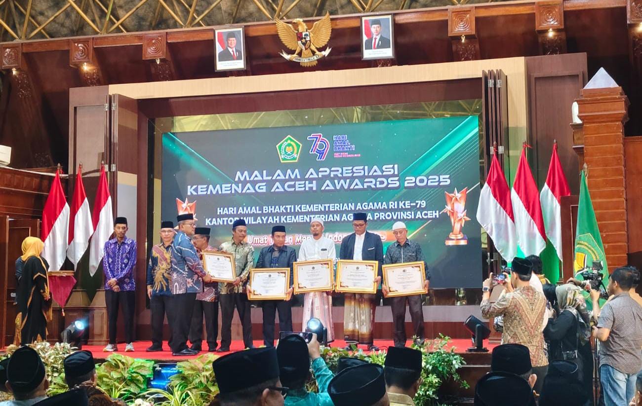 Bukit Tiga Raih Kemenag Award Gampong Moderasi Beragama