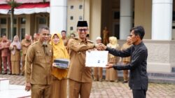 Apel Gabungan Perdana Awal Tahun, Satu ASN Purnatugas