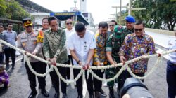 WALI Kota Medan Bobby Nasution, meresmikan Overpass jalan Stasiun Medan yang terkoneksi dengan stasiun Kereta Api Medan pada Desember 2024. Waspada/ist