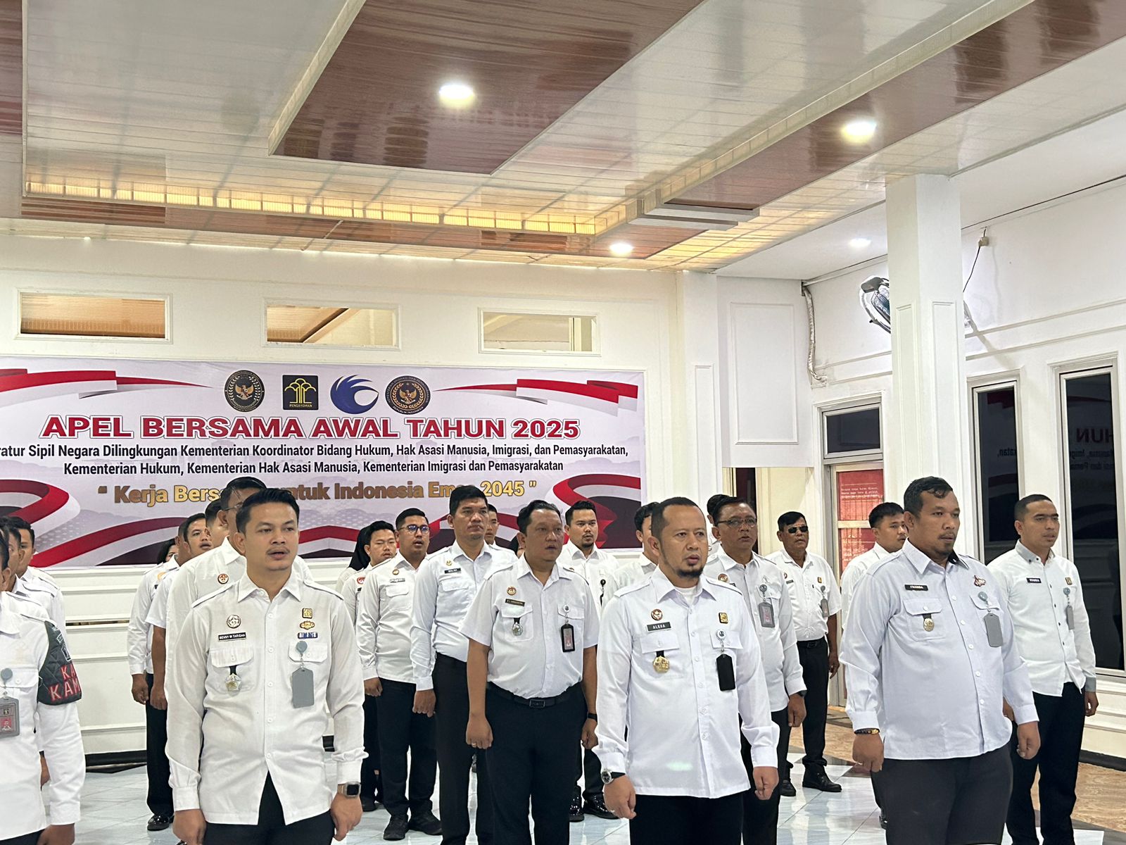 Apel Bersama ASN Lapas Labuhanruku