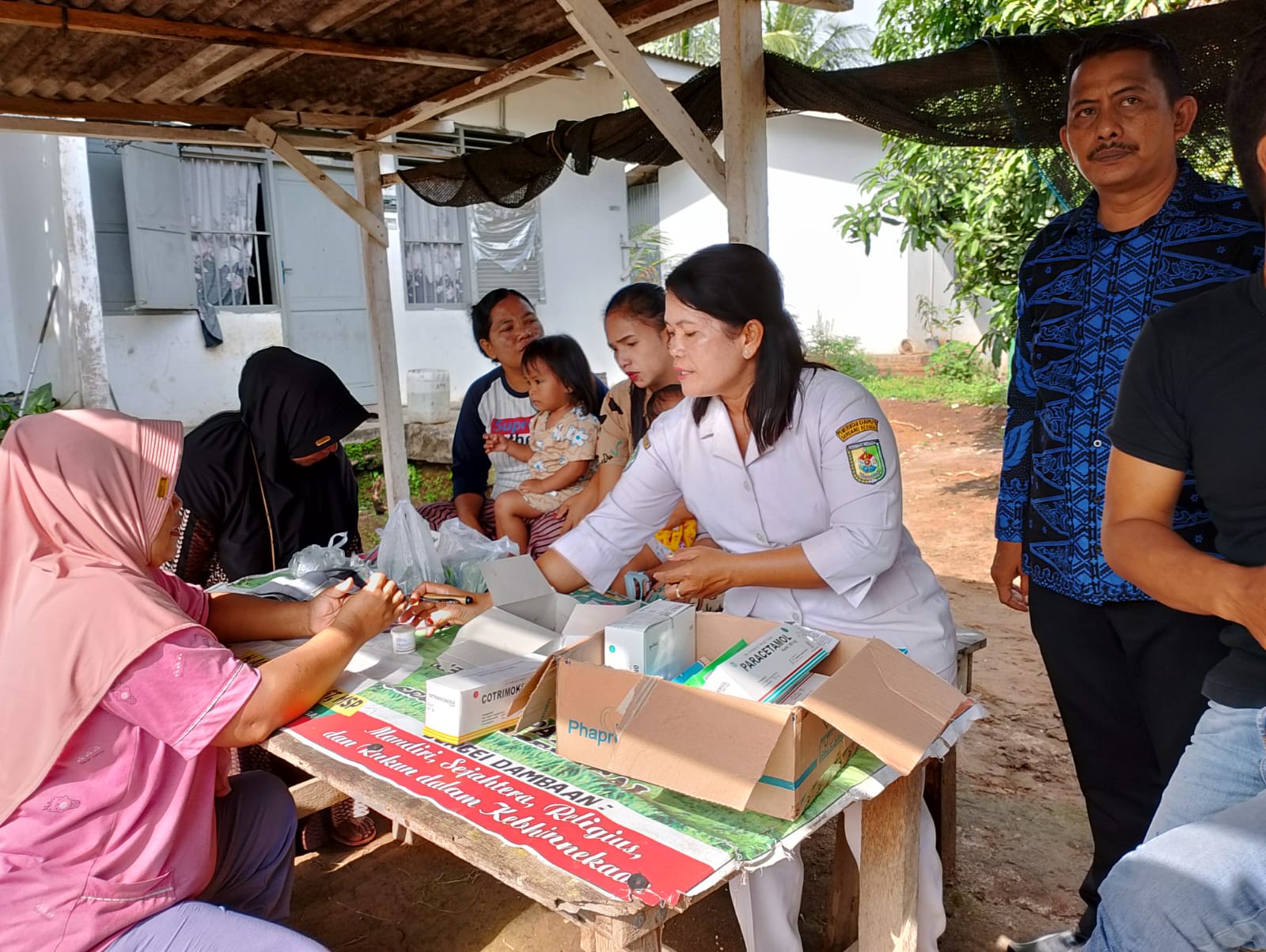 Puskesmas Dolok Masihul Dirikan Posko Banjir Di Dua Desa