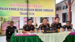 Kejari Simeulue Lampaui Target Kinerja Pada 2024