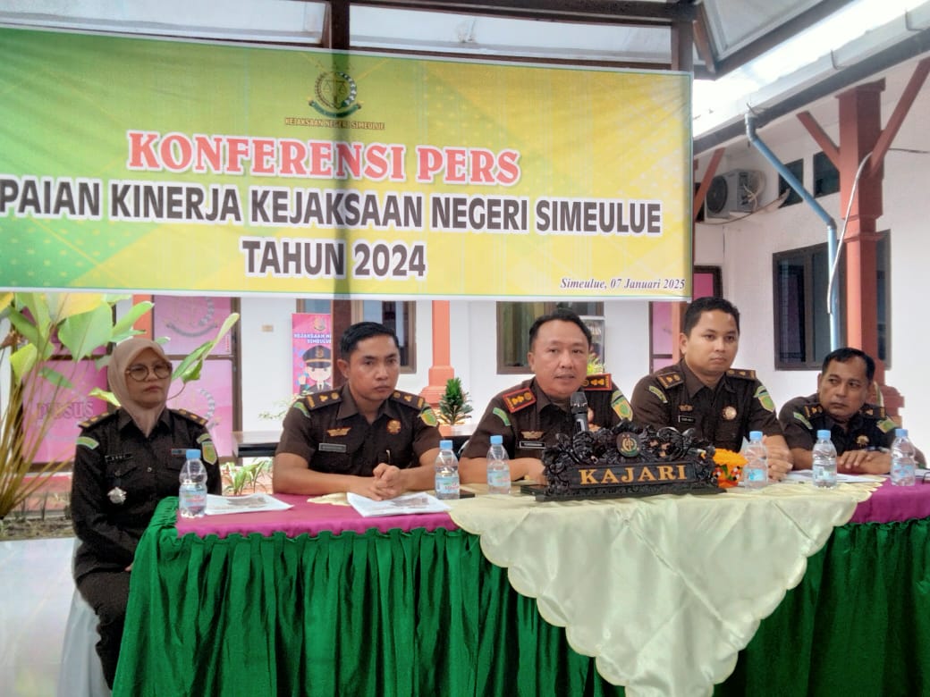 Kejari Simeulue Lampaui Target Kinerja Pada 2024