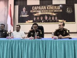 Kejari Aceh Selatan Paparkan Capaian Kinerja Sepanjang 2024