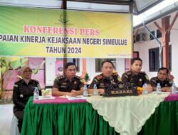 Kejari Simeulue 2024 Lampaui Target