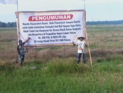 Eksekusi Lahan Di Desa Sena Belum Inkracht, Pengacara Minta Ditunda