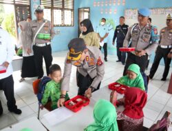 Polres Agara Monitoring Pelaksanaan Program Makanan Sehat Bergizi Gratis