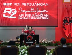 Di HUT Ke 52 PDI Perjuangan Mega Ucapkan Terimakasih Ke Presiden Prabowo Dan Momentum Rekonsiliasi Nasional