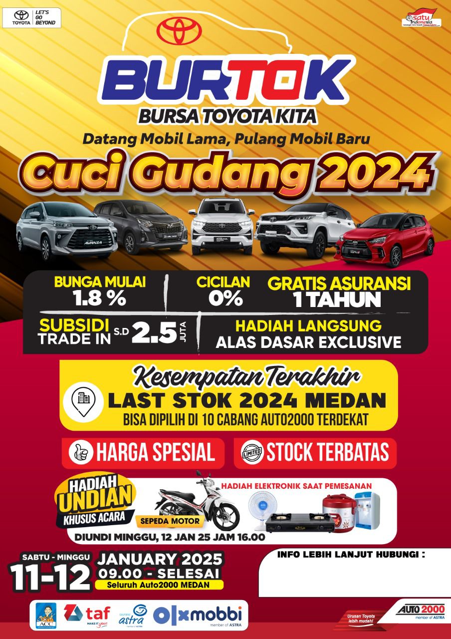 Auto2000 Gelar Cuci Gudang Stok 2024