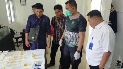 Honorer Pemko Jalani Pemeriksaan Bebas Narkoba Di Klinik Polres Lhokseumawe