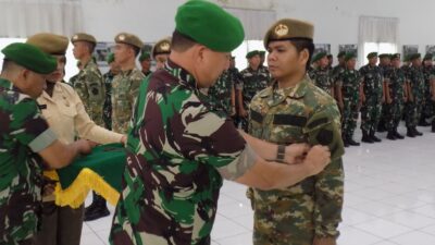 5 Orang Personel Komponen Cadangan KODAM I/BB Naik Pangkat dan Siap Mengemban Tugas Strategis di Badan Gizi Nasional