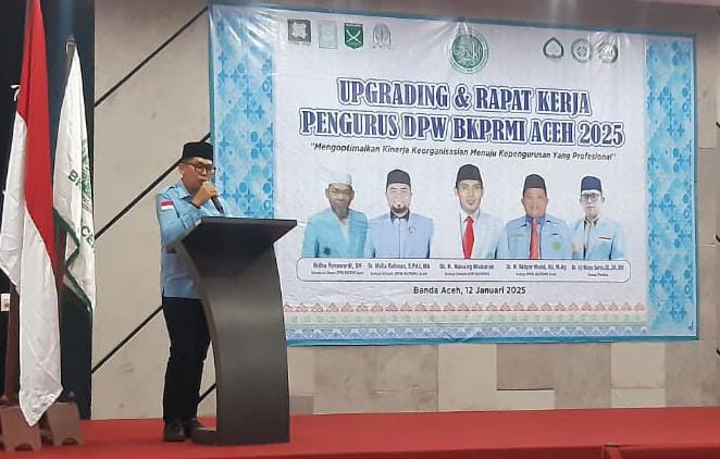 BKPRMI Aceh Upgrade Pengurus