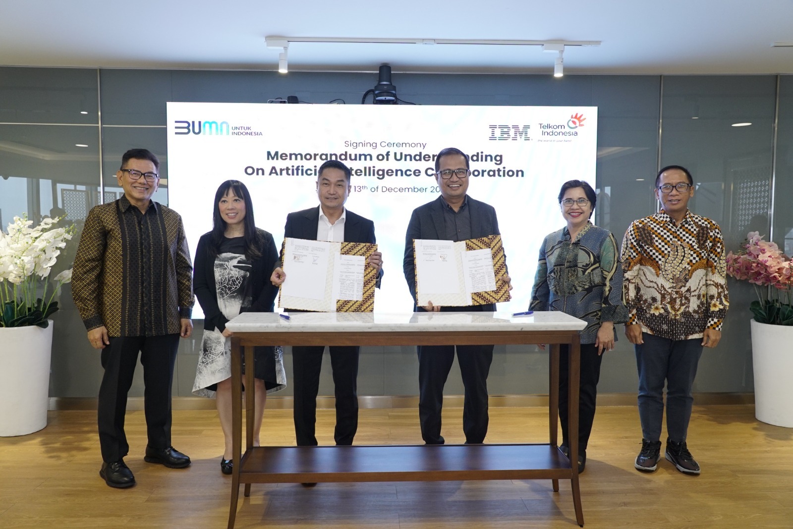 Perkuat AI Di Indonesia, Telkom bersama IBM Kokohkan Kemitraan Strategis