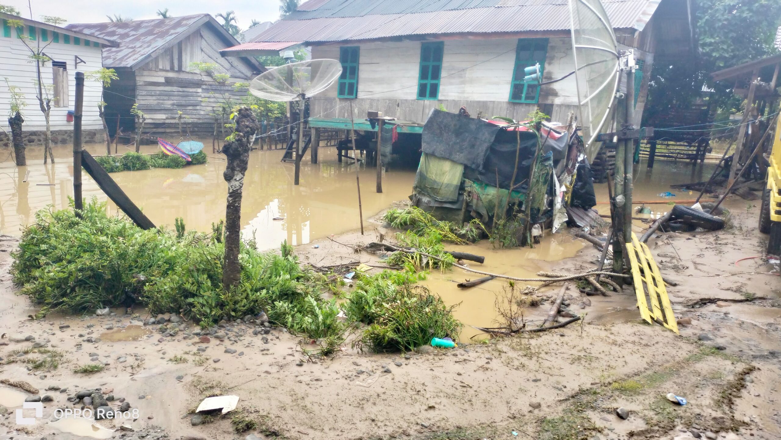 Enam Gampong Di Kaki Gunung Seulawah Terendam Bajir