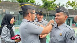 Tujuh Pegawai Lapas Labuhanruku Naik Pangkat