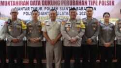 Polres P.Siantar Mutakhirkan Data Dukungan Perubahan Tipe Tiga Polsek