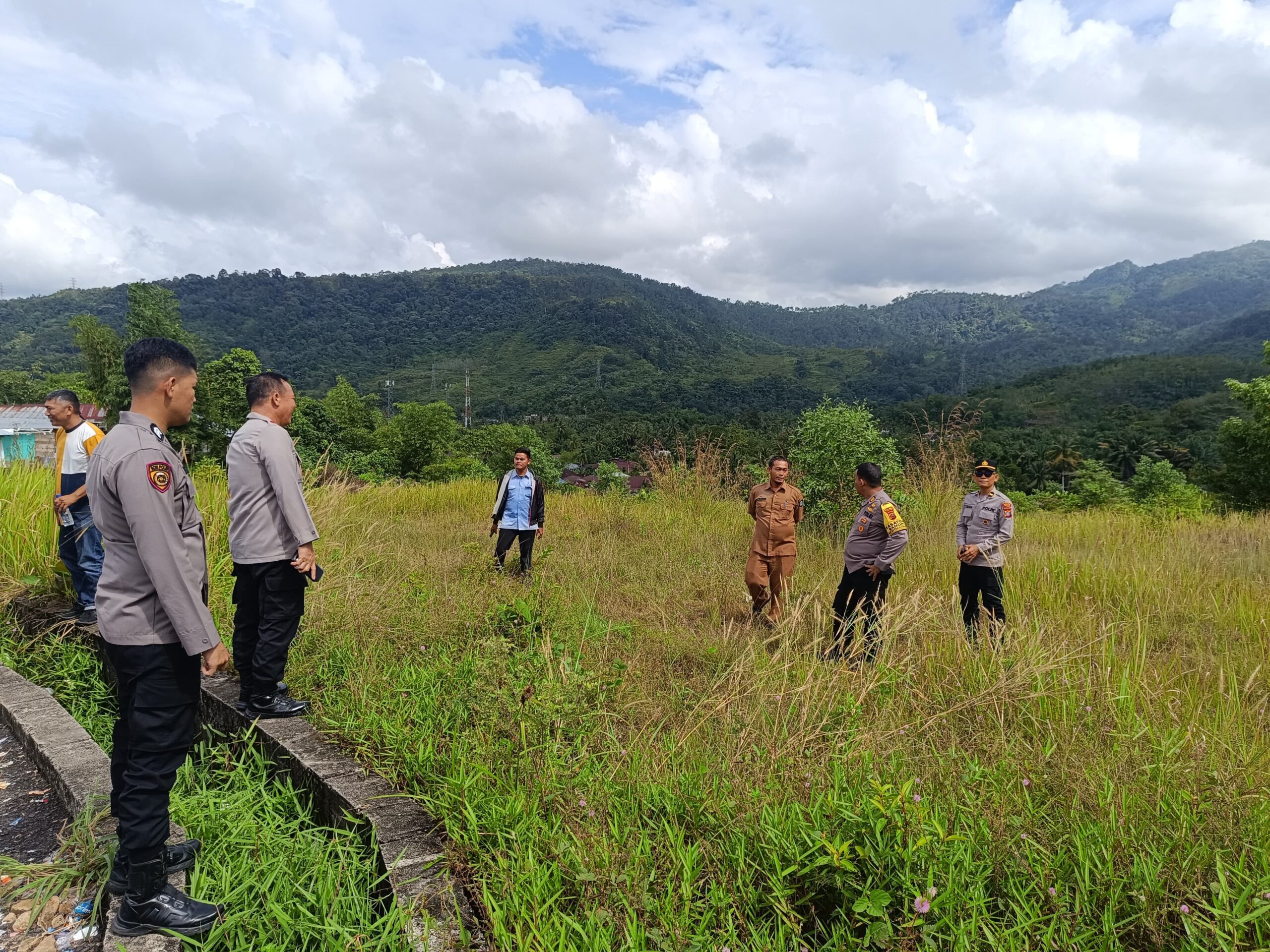 Polres Sibolga Siapkan Lahan Penanaman Jagung dan Tanaman Bergizi