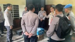 Itwasum Polri Cek Senpi Dan Kesiapan Ketahanan Pangan Polresta Banda Aceh