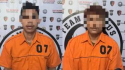 Polres Pelabuhan Belawan Ringkus Dua Begal Sadis