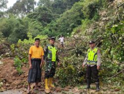 Jalan Lokop-Pinding Longsor, Aktivitas Warga Lumpuh Total