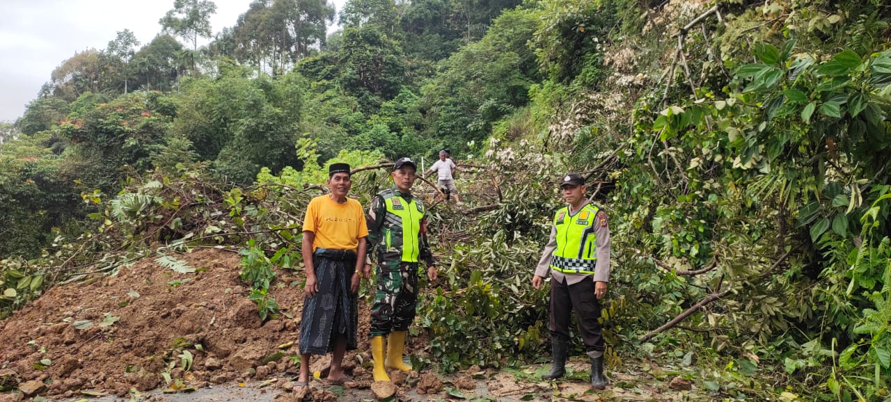 Jalan Lokop-Pinding Longsor, Aktivitas Warga Lumpuh Total