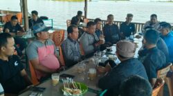 Dandim Baru Simeulue, Qomarus Zaman Ngopi Bareng Wartawan