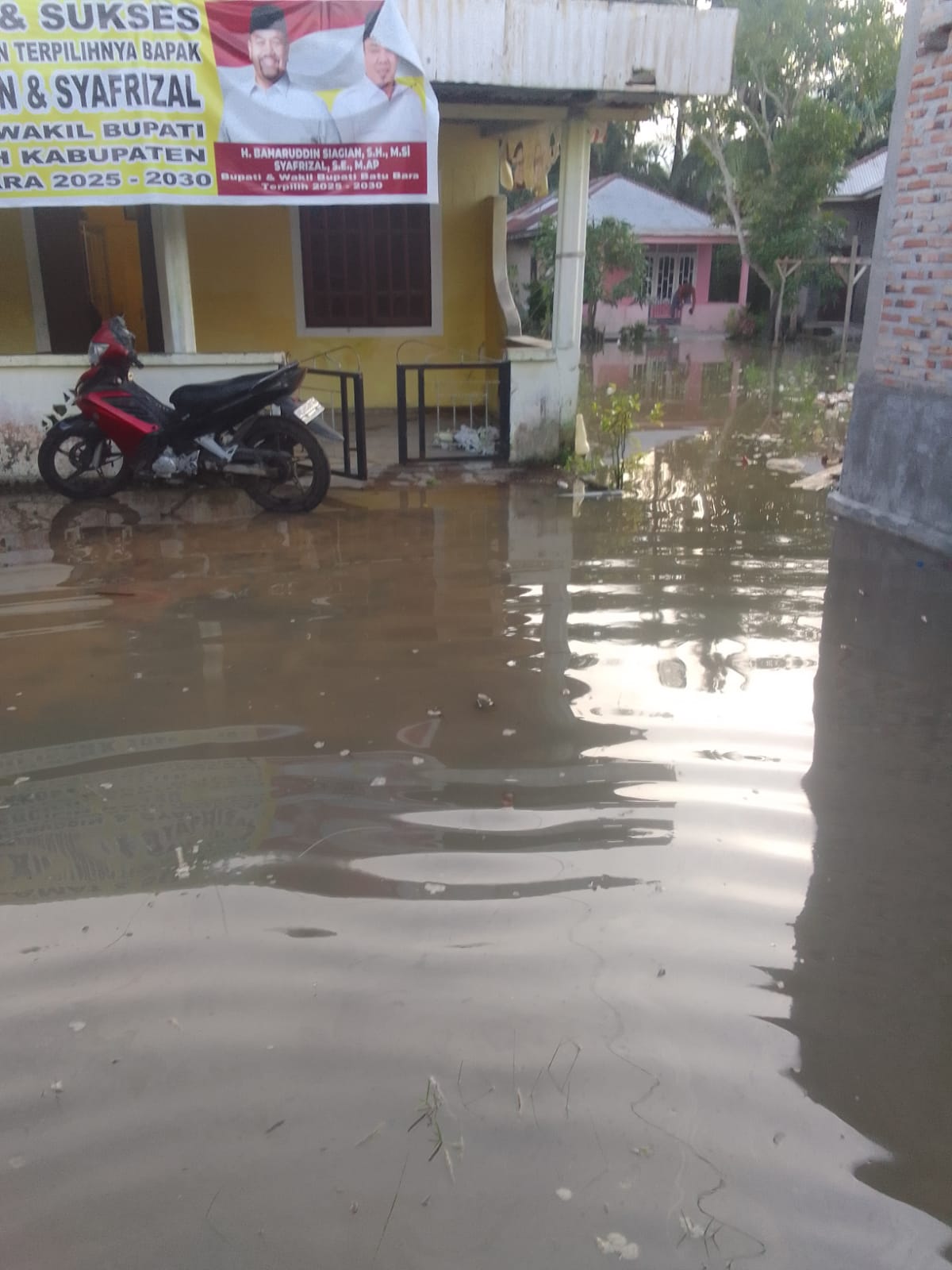 Banjir Landa Sejumlah Kawasan Di Batubara