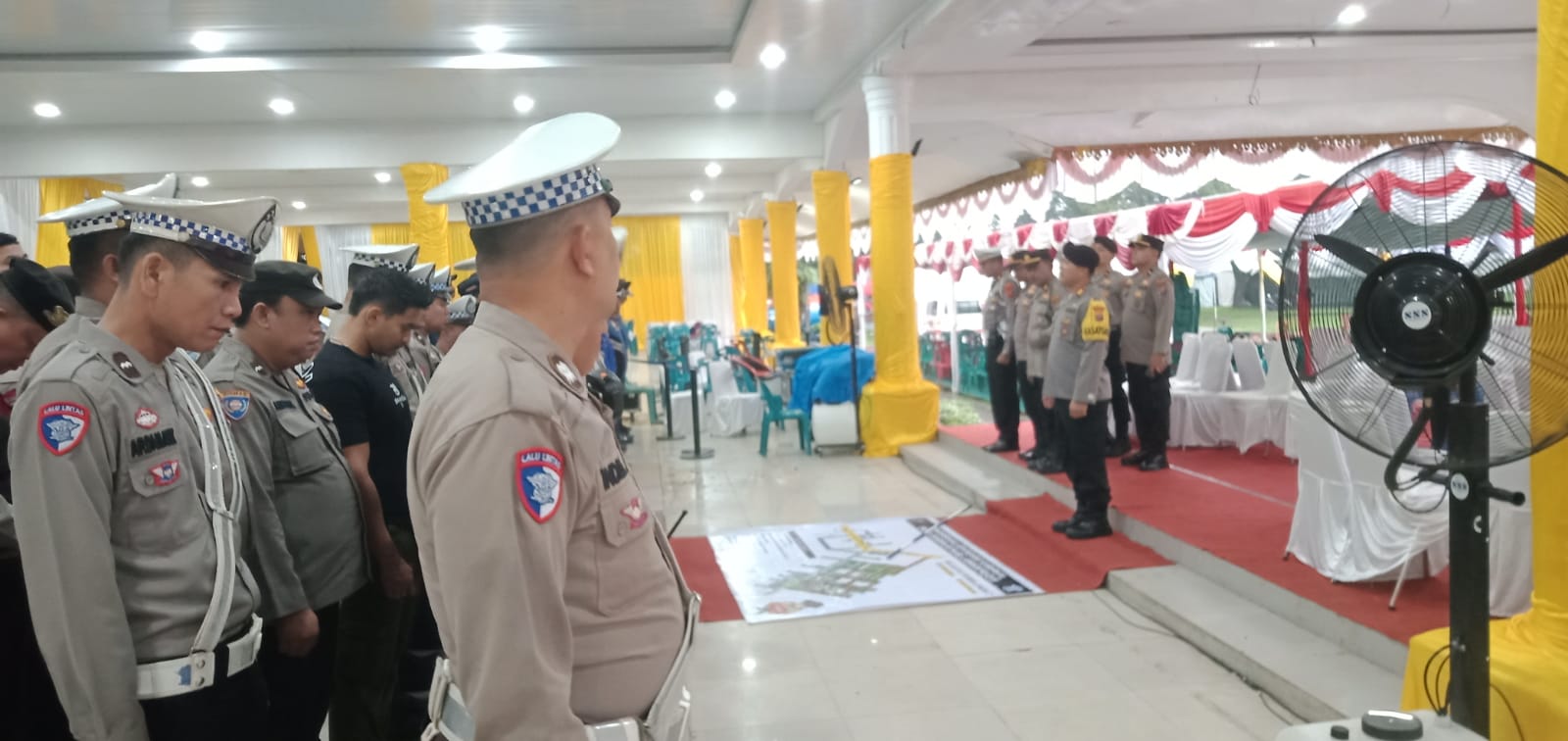 Polres Langkat Laksanakan Pengamanan HUT Langkat