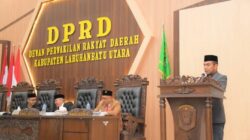 DPRD Labura Paripurna Penetapan Bupati Dan Wabup Terpilih