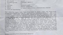 Polres Samosir Diduga Sulap Kasus Penganiayaan Jadi Lakalantas