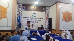 Belajar Ilmu Cuaca, Iklim Dan Gempa Bumi, Ratusan Siswa SMA Negeri 9 Banda Aceh Kunjungi BMKG