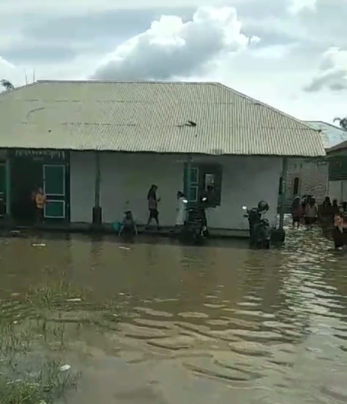 Banjir Meluas Landa Batubara, Posko Kesehatan Belum Ada