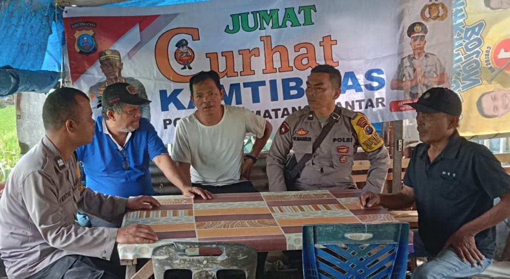 Polres P.Siantar Jumat Curhat Ciptakan Kamtibnas Kondusif