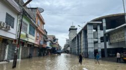 Pusat Perbelanjaan Di Kota Tebingtinggi Lumpuh Akibat Banjir