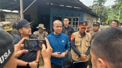 Pj Wali Kota dan Wali Kota Tebingtinggi Terpilih Tinjau Banjir