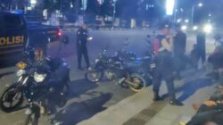 Polres P.Siantar Amankan 2 Sepeda Motor Saat KRYD Hingga Subuh