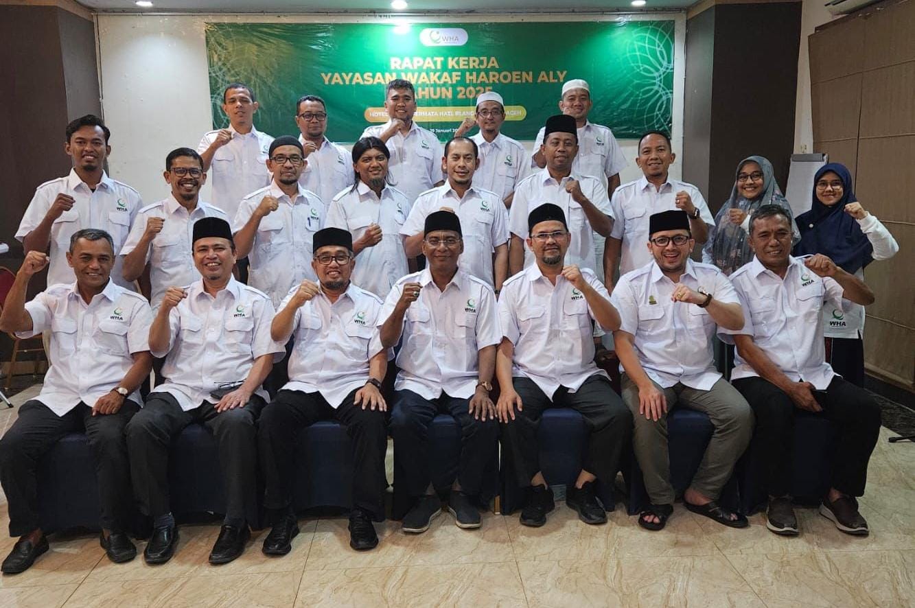 Yayasan Wakaf Haroen Ali Gelar Rapat Kerja