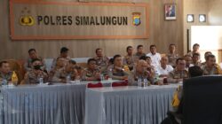 Kapolres Simalungun Pimpin Anev Kamtibmas