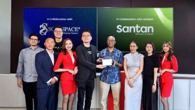 Santan dan Soft Space Hadirkan Pengalaman Retail dalam Penerbangan yang Jauh Lebih Baik