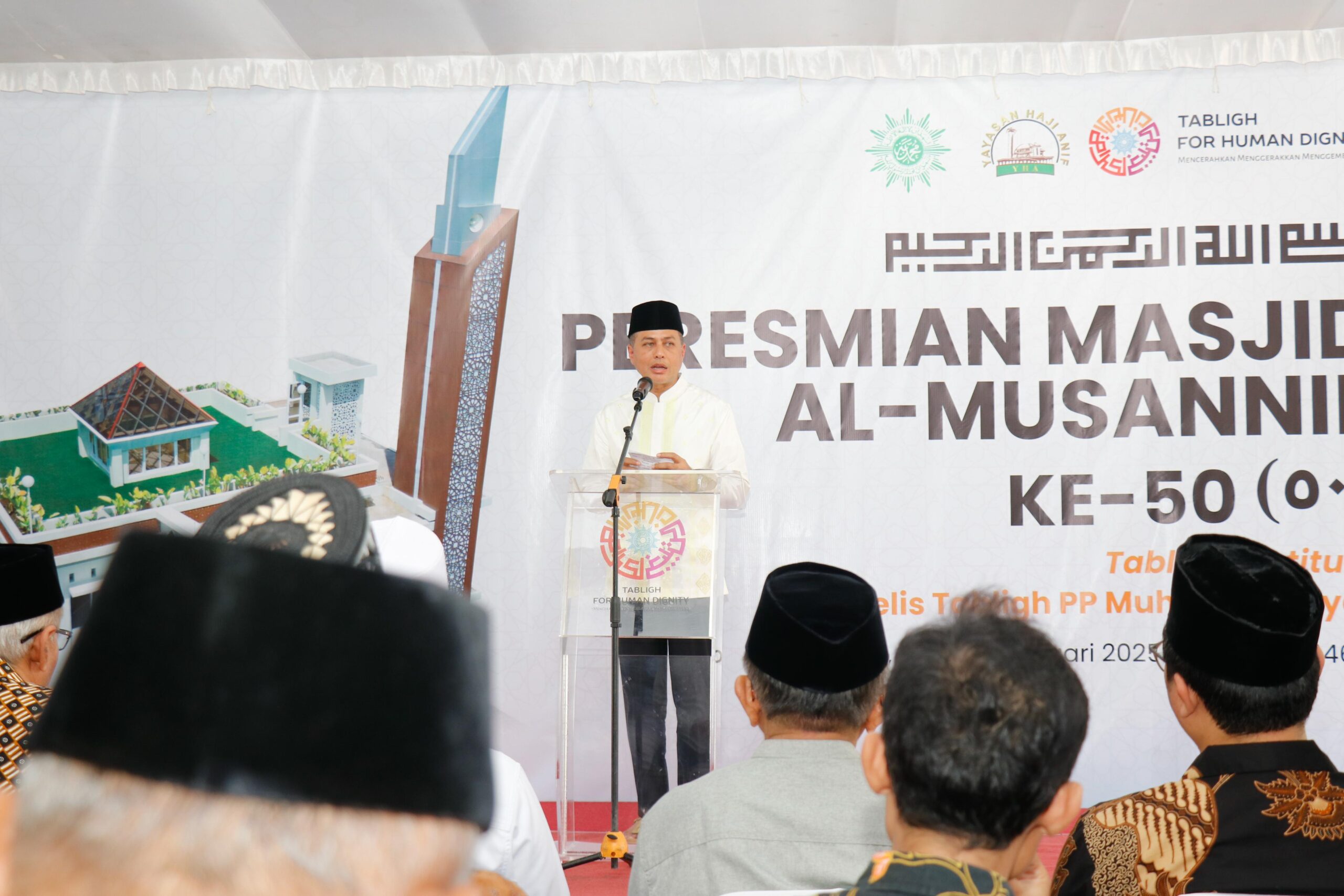 Masjid Al Musannif Berdiri Megah Di Pusat Tabligh Muhammadiyah Yogyakarta