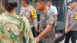 Siswa Temukan Mayat Pria Telungkup Dalam Parit Depan SD Di P.Siantar