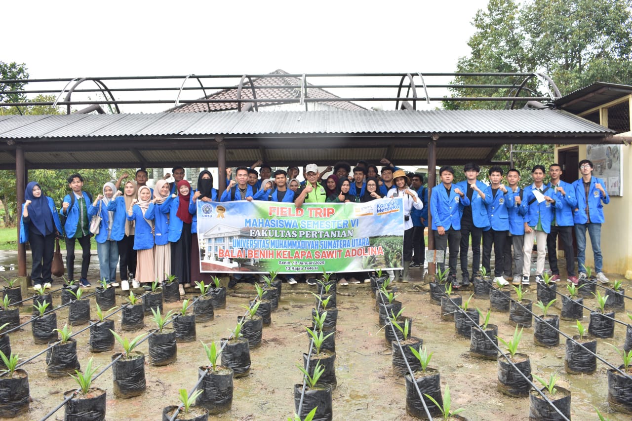 Perluas Wawasan, Fakultas Pertanian UMSU Adakan Field Trip 1.007 Mahasiswa