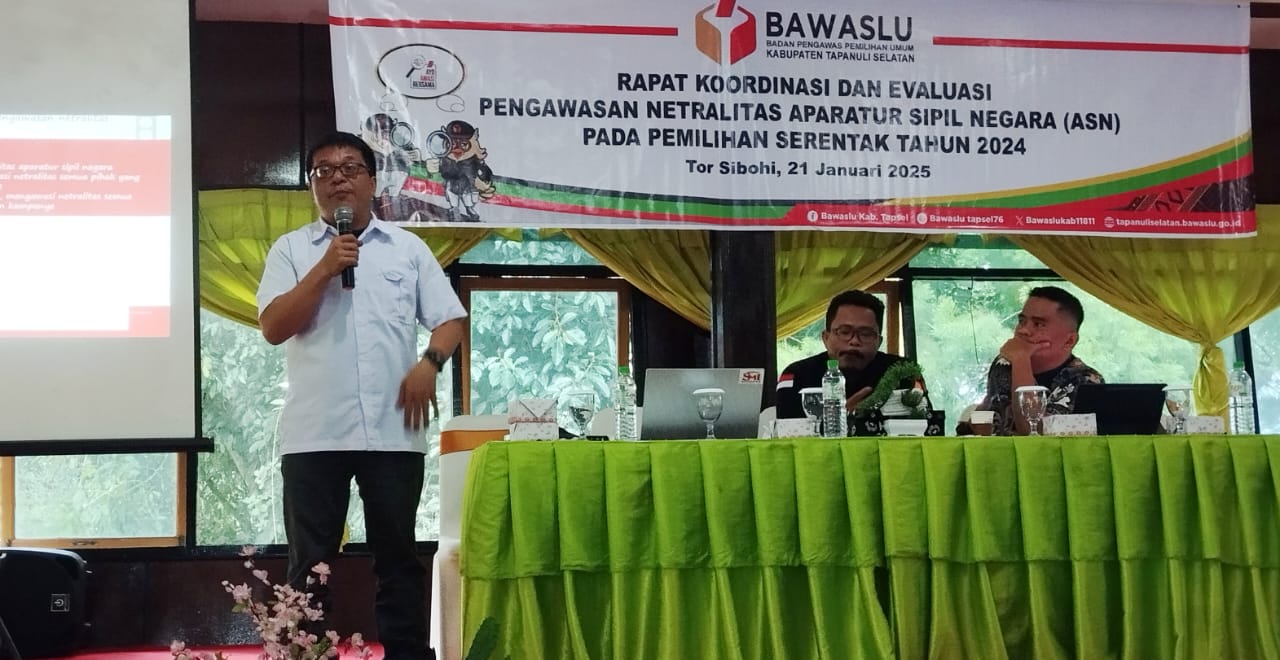 Bawaslu Tapsel Dan Stake Holder Bahas Netralitas ASN Di Pilkada 2024